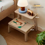 Birch Solid Wood Kids's Multifunctional Low Foot Stool