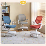 Children's Lifted and Adjusted Chair.