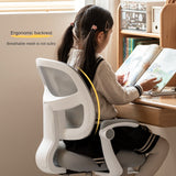 Children's Lifted and Adjusted Chair.