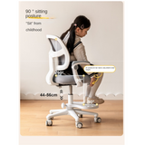 Children's Lifted and Adjusted Chair.