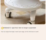Children's Lifted and Adjusted Chair.