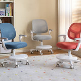 Children's Lifted and Adjusted Chair.
