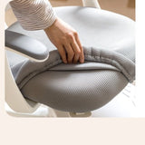 Children's Lifted and Adjusted Chair.