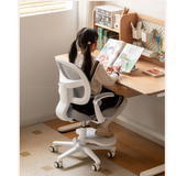 Children's Lifted and Adjusted Chair.