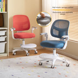 Children's Lifted and Adjusted Chair.