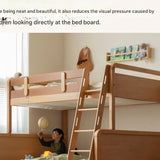 Beech Solid Wood Children's Bunk Bed.