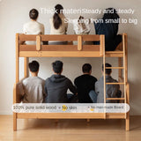 Beech Solid Wood Children's Bunk Bed.