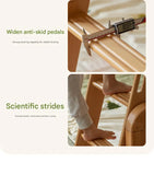 Beech Solid Wood Children's Bunk Bed.