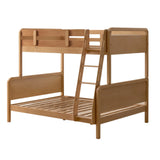 Beech Solid Wood Children's Bunk Bed.