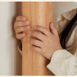 Beech solid wood with guardrails bunk bed.