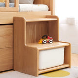 Oak, Beech Solid Wood Small Footstool
