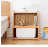 Oak, Beech Solid Wood Small Footstool