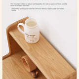 Oak, Beech Solid Wood Small Footstool