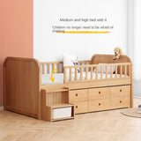 Oak, Beech Solid Wood Small Footstool