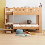 Oak, Beech Solid Wood Small Footstool