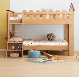 Oak, Beech Solid Wood Small Footstool