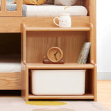 Oak, Beech Solid Wood Small Footstool