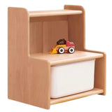 Oak, Beech Solid Wood Small Footstool
