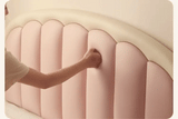 Organic leather Children's Cream Style Soft Bed.