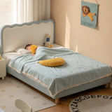 Organic Leather Children's Soft Bed Boys and Girls.