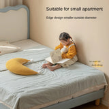 Organic Leather Children's Soft Bed Boys and Girls.