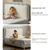 Organic Leather Children's Soft Bed Boys and Girls.