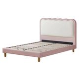 Organic Leather Children's Soft Bed Boys and Girls.