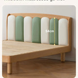 Beech Solid Wood Soft Single Kid's Bed