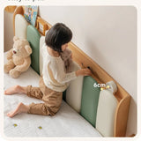 Beech Solid Wood Soft Single Kid's Bed