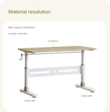 Poplar Solid Wood Study Children's Liftable Desk