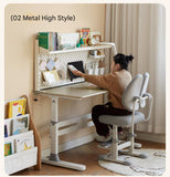 Poplar Solid Wood Study Children's Liftable Desk
