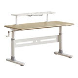 Poplar Solid Wood Study Children's Liftable Desk