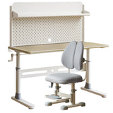 Poplar Solid Wood Study Children's Liftable Desk
