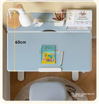 Poplar Solid Wood Children's Study Desk.