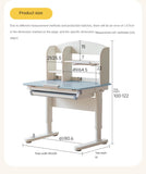 Poplar Solid Wood Children's Study Desk.