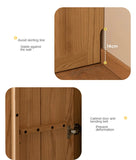 Oak Solid Wood Multi-functional Kids Wardrobe