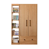 Oak Solid Wood Multi-functional Kids Wardrobe