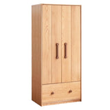 Oak Solid Wood Multi-functional Kids Wardrobe