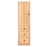 Oak Solid Wood Multi-functional Kids Wardrobe