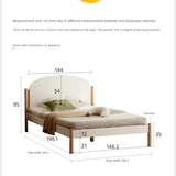 Poplar solid wood children's bed boy girl<