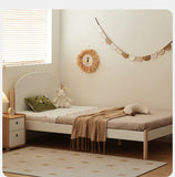 Poplar solid wood children's bed boy girl<