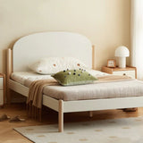 Poplar solid wood children's bed boy girl<