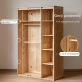 Oak Solid Wood Kids Wardrobe.