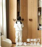 Oak Solid Wood Kids Wardrobe.