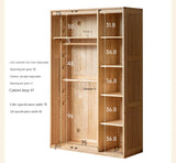 Oak Solid Wood Kids Wardrobe.