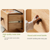 Oak Solid Wood Kids Wardrobe.