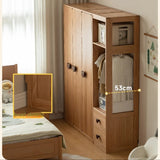 Oak Solid Wood Kids Wardrobe.