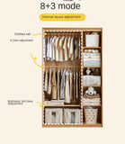 Oak Solid Wood Kids Wardrobe.