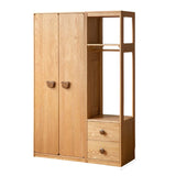 Oak Solid Wood Kids Wardrobe.