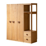 Oak Solid Wood Kids Wardrobe.
